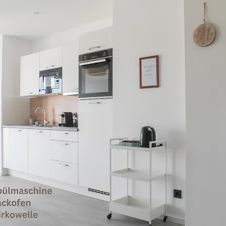 Apartmán Buddha - Stadtnah, Balkon, Parkplatz, E-ladestation Fuer Autos & Fahrraeder, Fitnessstudio