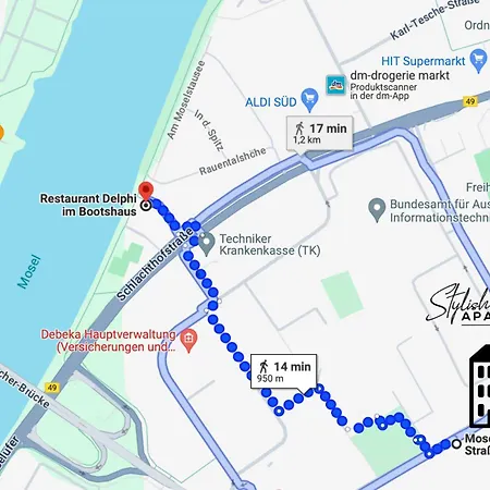 Apartmán Buddha - Stadtnah, Balkon, Parkplatz, E-ladestation Fuer Autos & Fahrraeder, Fitnessstudio