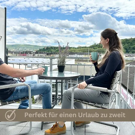 Buddha - Stadtnah, Balkon, Parkplatz, E-ladestation Fuer Autos & Fahrraeder, Fitnessstudio Apartmán Koblenc