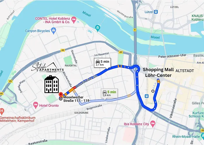 Apartment Buddha - Stadtnah, Balkon, Parkplatz, E-ladestation Fuer Autos & Fahrraeder, Fitnessstudio *